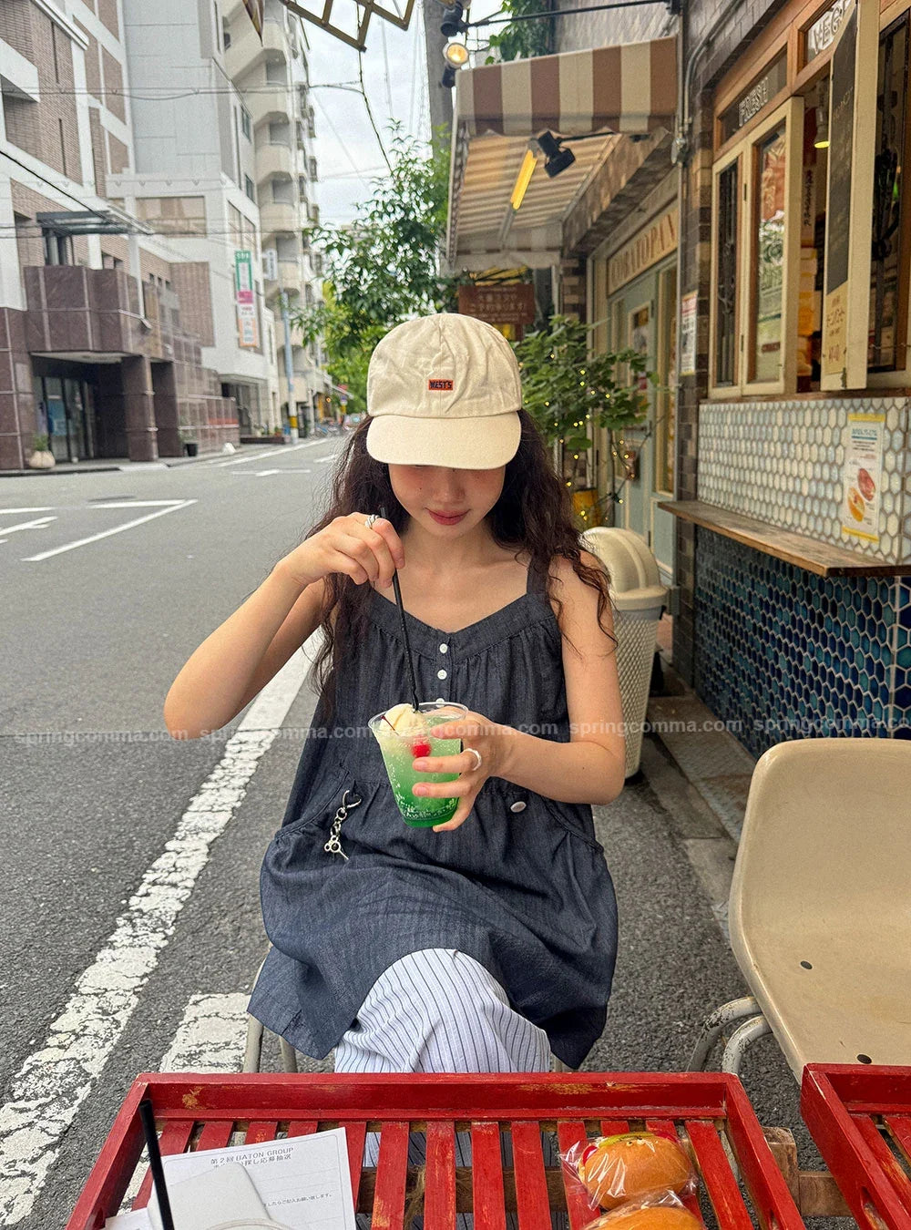 Korean Sle ort Denim Overalls Women's Faionable Summer Dr Vest Dr No Brand Commute Sle 00% Other Material