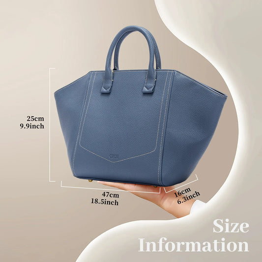 Fashionable Classic Retro Women's New Handbag Large Capacity Business Commuter Office Women's Handbag