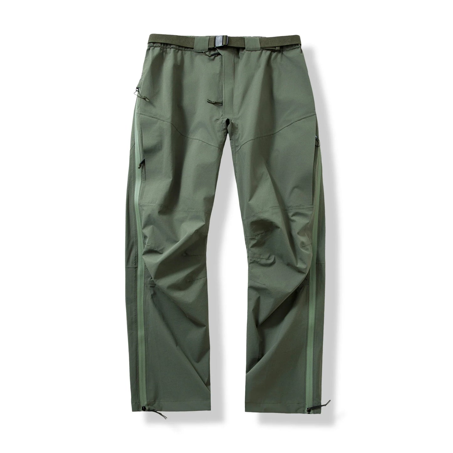 Waterproof Hardshell Tactical Pant Men Full Zip Multicam Camouflage Outdoor Trousers Outdoor Thin Mountain Climbing Hiking Pants