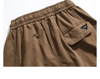 High Quality Cotton Cargo Pants For Men Japanese Streetwear Plus Size Tactical Pants Harajuku Casual Joggers Fashion Trousers