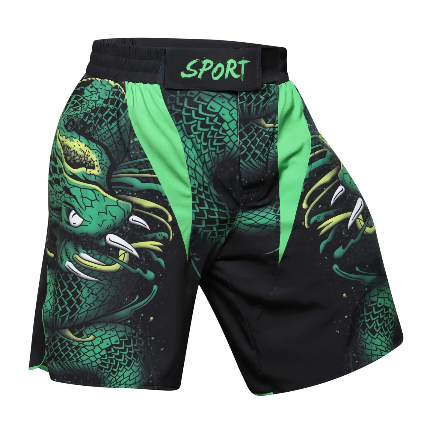 Training Fight Shorts Men's Boxing MMA Combat BJJ Grappling Fitness Muay Thai Kickboxing No Gi Shorts With Sublimation Printed