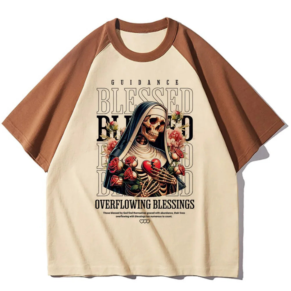 Funny Summer Vintage t-shirts women patterned Japanese t shirt female y2k Japanese clothes