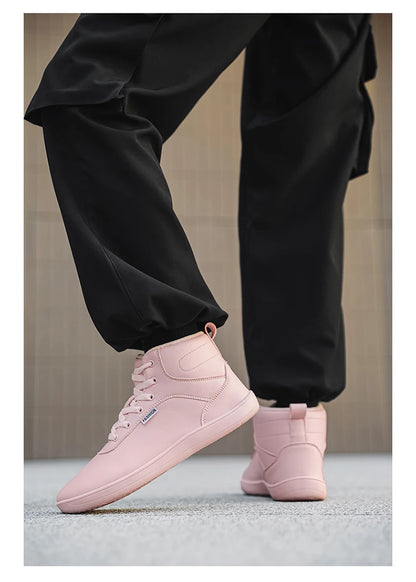 New Winter Booties Outdoor Waterproof Barefoot Boots For Men Ankle Boots Plush Warm Snow Shoes Non-slip Casual Sneakers Big Size