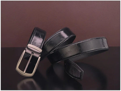 High quality pin buckle genuine leather fashion designers belts men casual luxury gray Cowskin young men ceinture homme B584
