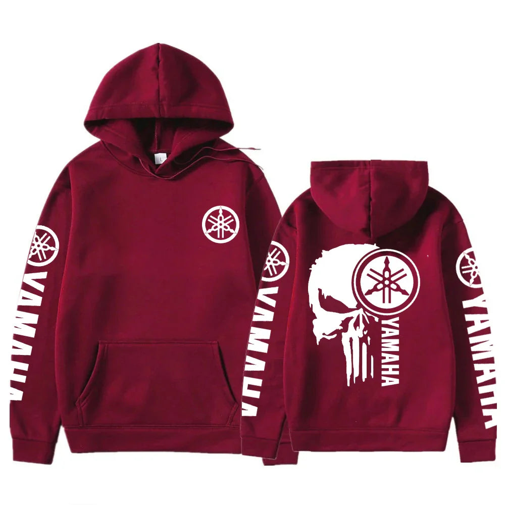 2026 New Fashion Yamaha Logo Motorcycle Racing Team Men Hoodie Women Sweatshirt Spring Autumn Sports Couple Pullover Tops