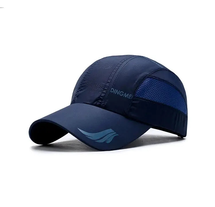 Summer New Men Hat Quick Dry Spring Summer Outdoor Sunshade Sun Hats Casual Sports Baseball Caps Sunshade Baseball Caps
