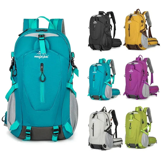Outdoor Hiking Rucksack Backpack Mountaineering Bag for Men Women Sports Trekking Backpack Light Travel Camping