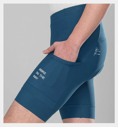 Pro Summer Men's Cycling Shorts Bicycle Pants Shock-absorbing Cycling Clothing Mountain Road Bike Tousers With Pocket