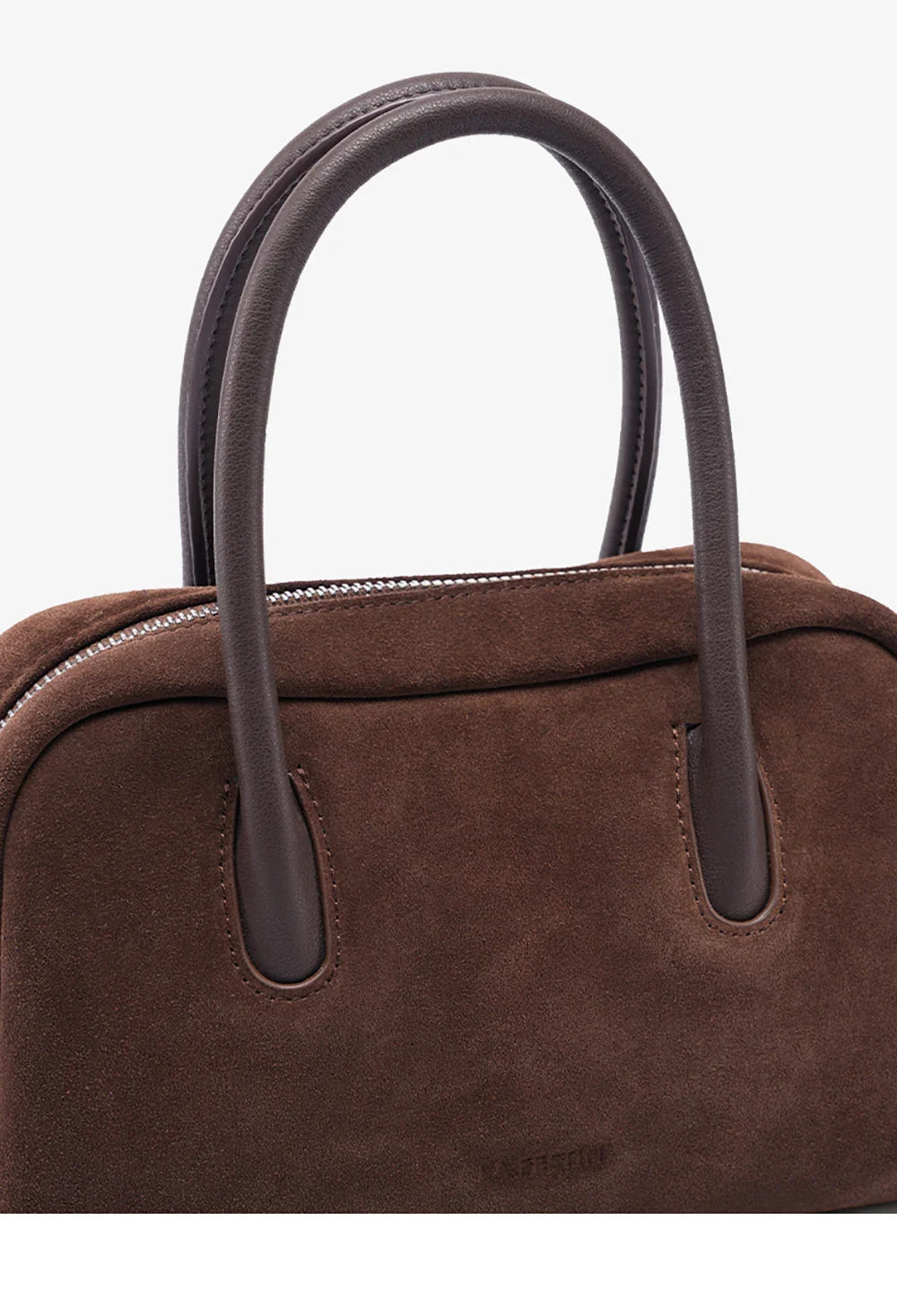 Original Handbags New Suede Bag Commuter Women's Bag Luxury Shoulder Crossbody Bag Boston Bag Handheld Bag