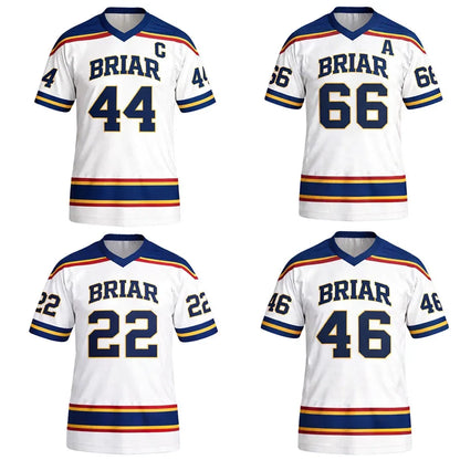 Series TV Off Campus Briar University Jersey Graham 44 22 DI LAURENTIS 66 Tucker46 T-shirt Unisex Streetwear Loose Summer Tees