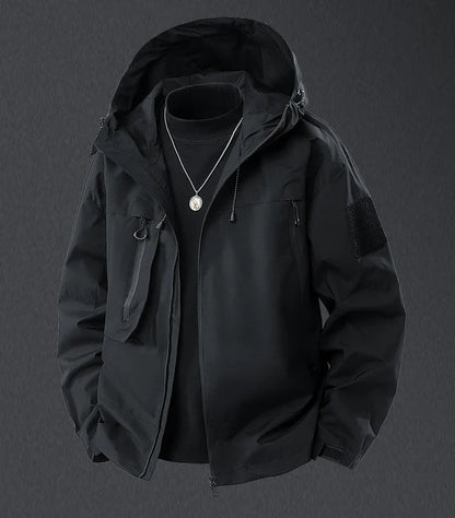 Men's Waterproof Running Jacket Caramel Women Windproof Windbreaker Hiking Camping Cycling Trekking Jogging Jackets