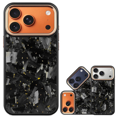 Real Premium Forged Carbon Fiber Phone Case For iPhone 17 Pro Max Air Shockproof Anti-slip Magnetic Wireless Charging Cover