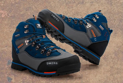 2026 Men Outdoor Ankle Boots Waterproof Sports Shoes Mountain Climbing Classic Footwear Leather Sneakers Hiking Boots Fashion