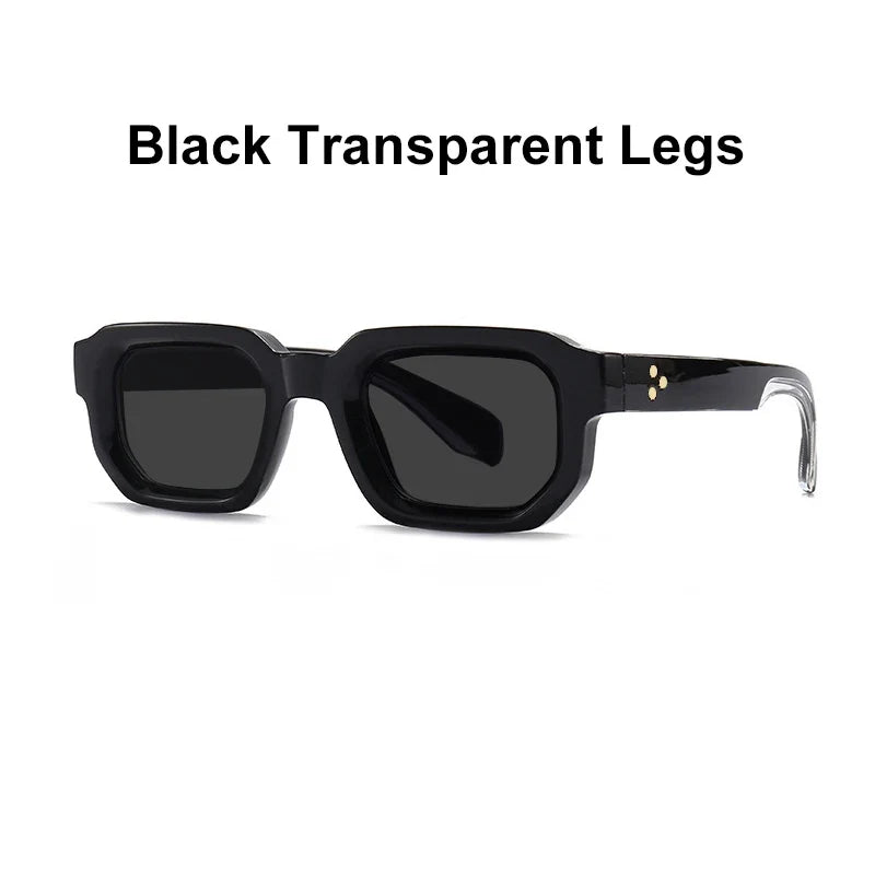 New Myopia Sunglasses Narrow Frame Women Luxury Brand Design Trendy Sunglass for Men Charm Retro Square Glasses UV400
