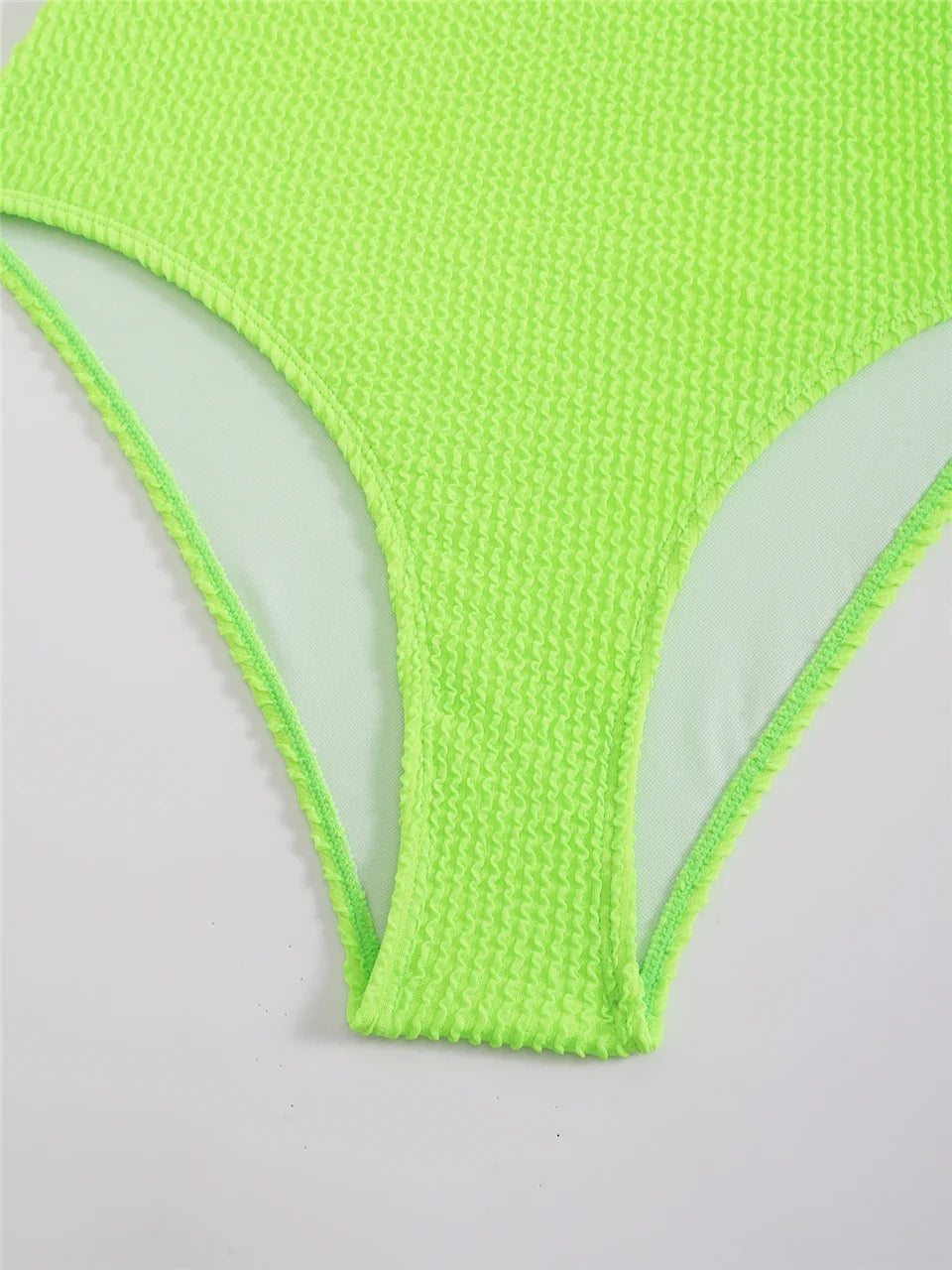 Slim V Neck Swimsuit Women 2025 New One Piece Vacation Swimwear Solid Bodysuit Female Bathers Swimming Monokini Summer Beachwear