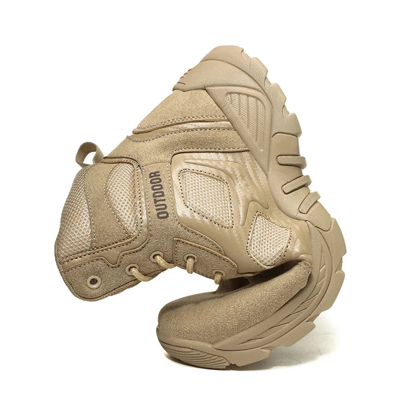 2024 Casual Sneaker Men's Desert Boots Ankle Boots Windproof Sports Shoes Outdoor Hiking Mountaineering Work Safty Shoes