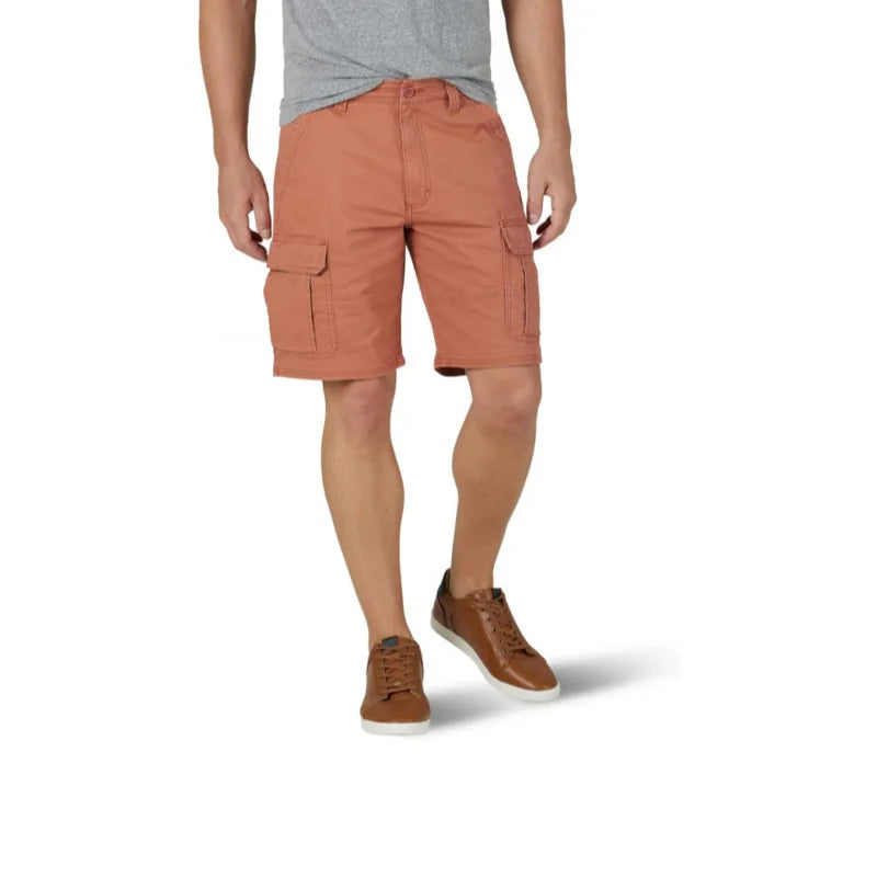Men Cargo Shorts Men Multi Pocket Tactical Shorts Men Outdoor Casual Hiking Camping Straight Fit Shorts Breathable Mens Shorts