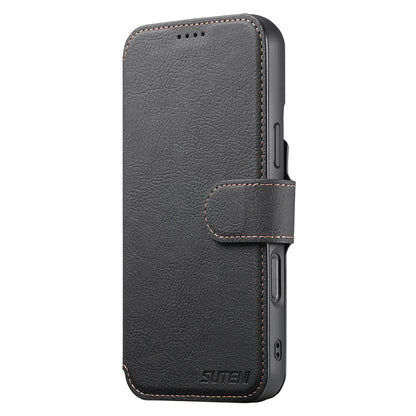 Faux Leather Wireless Charging Card Holder Stand Wallet Magnetic Flip Cover Phone Case For iPhone 17 Pro Max 16 Plus 15 14 13