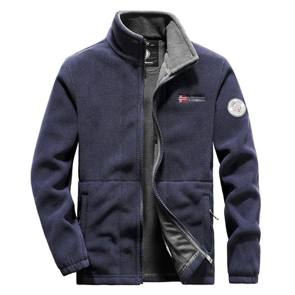 2025 New Outdoors Polar Fleece Jacket Men Winter Thermal Fleece Tactical Sport Coat Militar Softshell Hiking Outdoor Army Jacket