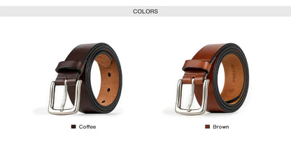 Belts Women Genuine Cow Leather Solid Color Silver Buckle Retro Style Ladies Accessories Waistband Handmade 91083