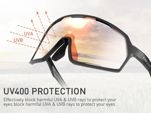 Photochromic Sunglasses Man MTB Climbing Glasses Outdoor Sports Bike Cycling Glasses Women Driving Bicycle Goggles UV400