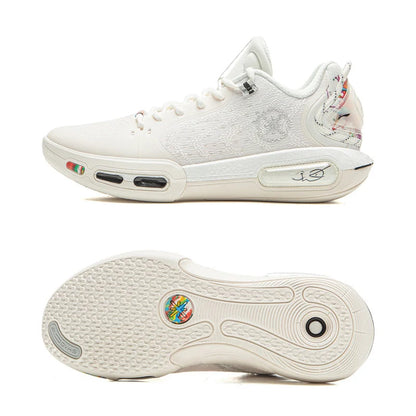Men's WADE SHADOW 7 On Court Basketball Shoes BOOM Cushion Wearable Anti-slip LiNing Stable Sneakers ABPV011