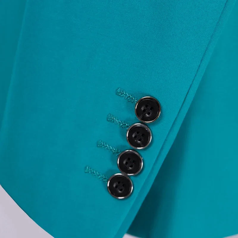 2026 New Men's Suit 3-Pieces Set (Jacket+Pants+Vest) Wedding/Party/Office Coat and Vests Trousers, Asian Sizes M-5XL 6XL.
