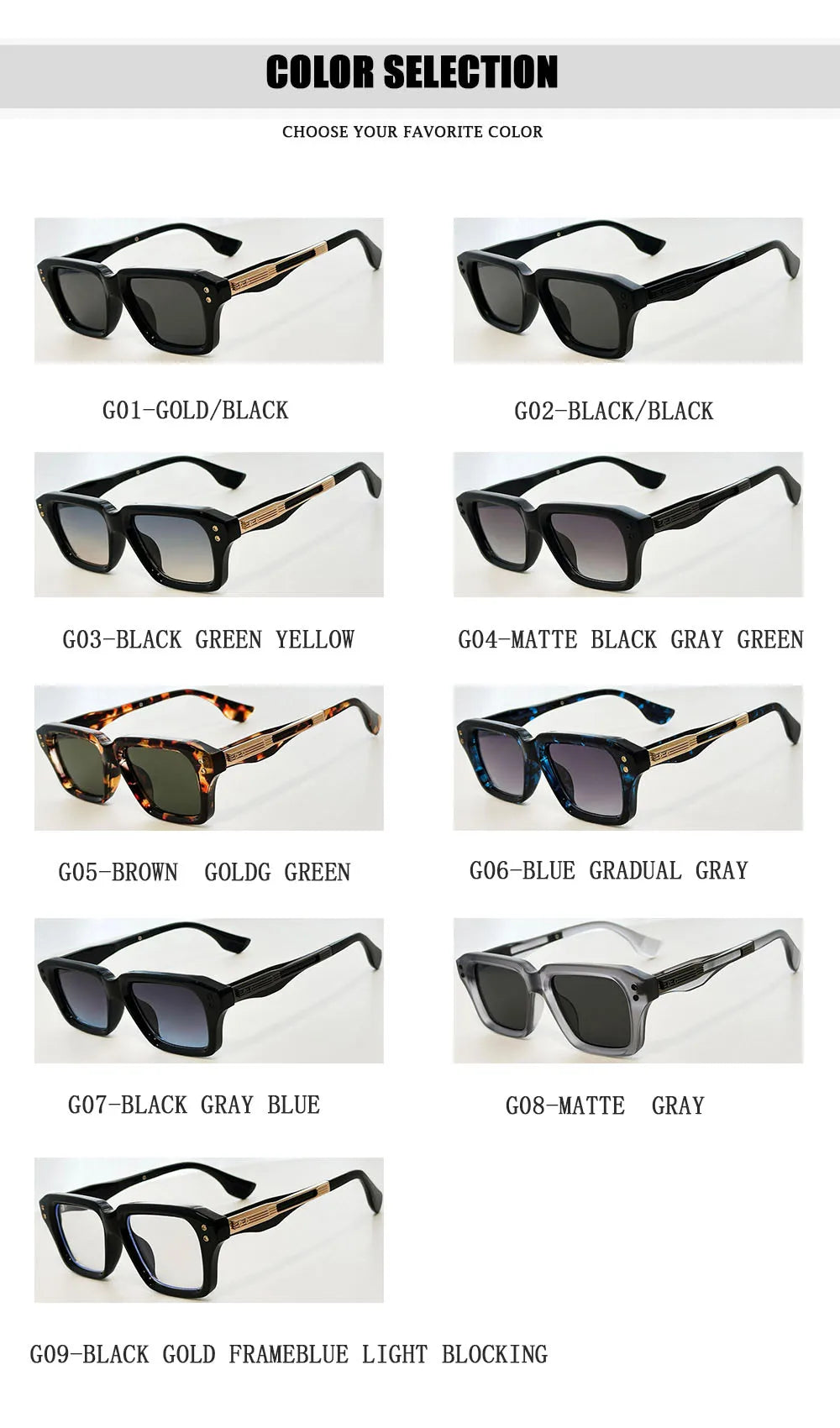 Luxury Sunglass Men Vintage Square Sunglasses Women Trendy 2026 Fashion Glasses  Dropshipping Shades Gafas De Sol Hombre Okulary
