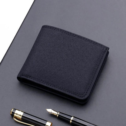 Horse Dragon Pattern Canvas Boy Girl Kids Wallet Black Card Holder Male Money Bag Bank Holder Short Purse Credit Card Case Bag