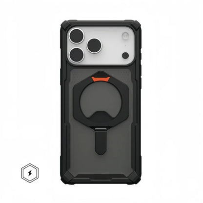 Plasma Kickstand Phone Case For Iphone 17 Pro Max Air 16 15 14 13 12 Shockproof Armor Magnetic MagSafe Stand Protective Cover