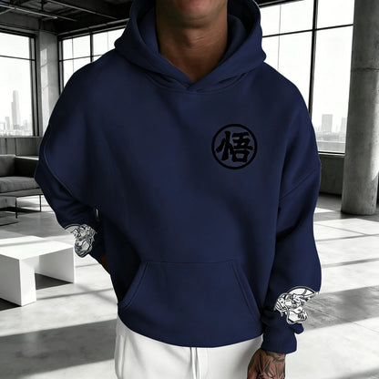 Gym Son Goku Saiyan Dragon Ball Harajuku 2026 Streetwear Men Vintage Hoodie Winter Women Oversized Hooded Sweatshirt Long Sleeve