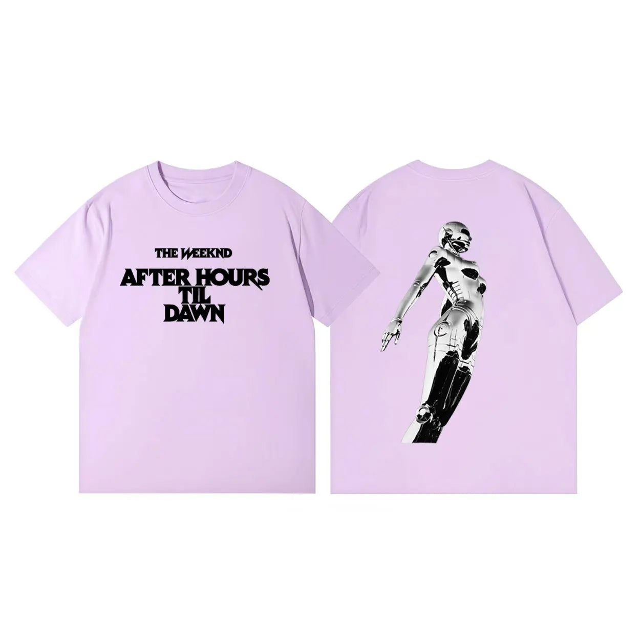 The Weeknd After Hours Til Dawn Tour 2026 Graphic T Shirts Harajuku Hip Hop Short Sleeve T-shirt Unisex Fashion Casual T-shirts