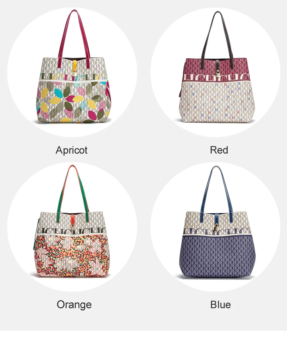 Women's Work 2024 Seasons New Leisure Personalized Tote Bag Fashion Underarm Bag Retro Large Capacity Shoulder Bag