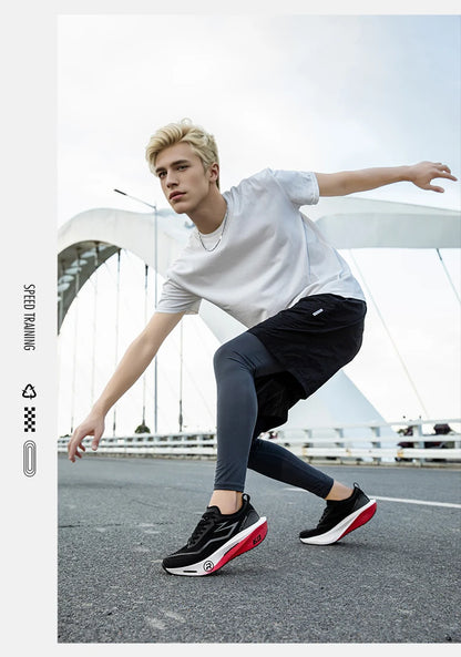 Running Shoes Carbon Board Profession Marathon Men Sports Breathable Lightweight Women's Comfortable Athletic Nonskid Sneakers