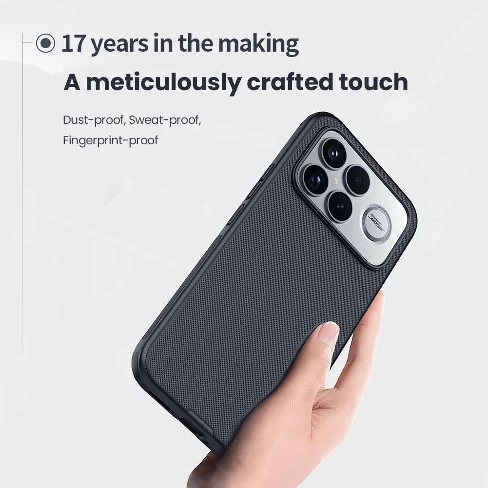 جراب حماية Nillkin Magnetic Super Frosted Shield Pro Magsafe كامل لهاتف Xiaomi Poco F8 Ultra
