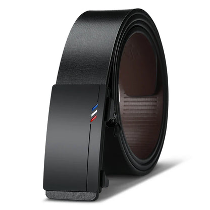 European Male Belt Genuine Leather Belt for man 105-160cm plus size jeans belt Adjustable automatic belt Gifts for Men