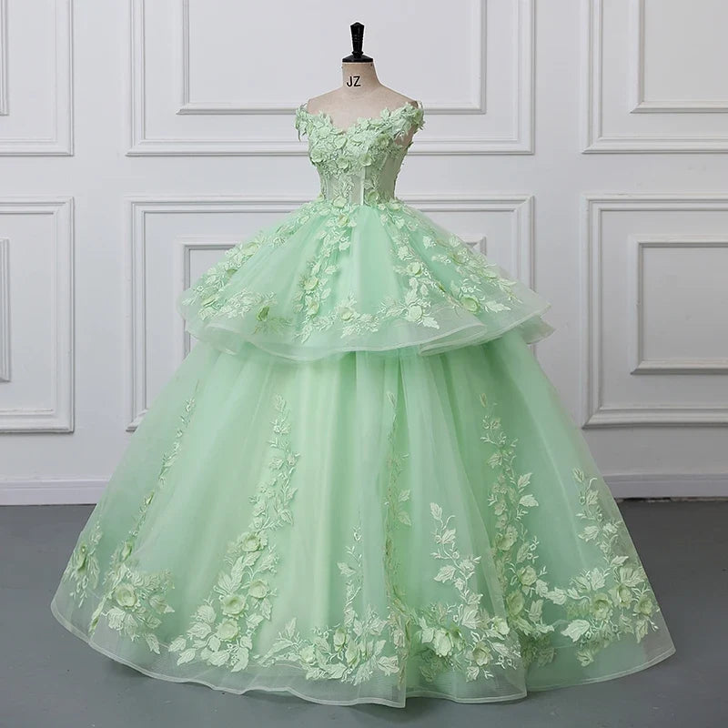 2 In 1 Party Dresses 15 Quinceanera Dresses Ball Gown Sweet 15 Year Old Dress Detachable Skirt Customized Dress For Quinceanera
