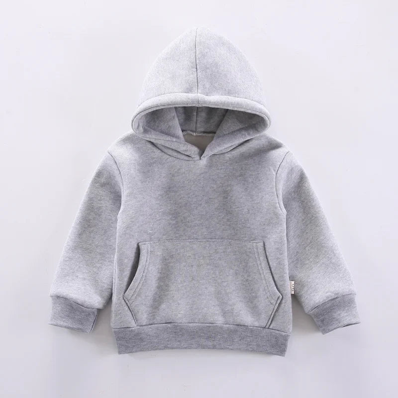 New Autumn Winter Fashion Baby Girls Clothes Children Boys Thicken Hoodies Pants 2Pcs/Set Toddler Sports Costume Kids Tracksuits