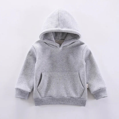 New Autumn Winter Fashion Baby Girls Clothes Children Boys Thicken Hoodies Pants 2Pcs/Set Toddler Sports Costume Kids Tracksuits