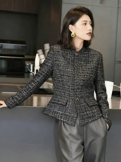2025 Autumn Chic Temperament High-end Design Blazer for Women