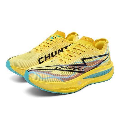 Men Running Shoes Carbon Board Marathon Speciality Sports Breathable Lightweight Women's Comfortable Athletic Sneakers