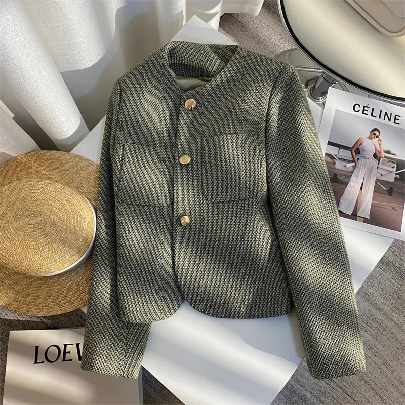 Women's Jacket Spring Autumn 2025 New Leisure Comfortable Women's Suit Coat Versatile Loose Appear Thin Ladies Blazer Outerwear