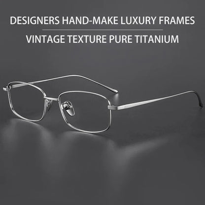 Ultra-light Women's Small Frame Geometric Design Men's Anti-blue Light Glasses Can Be Customized Prescription 8027