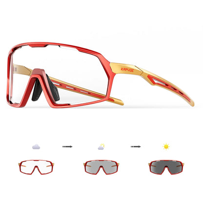 Photochromic Sunglasses Man MTB Climbing Glasses Outdoor Sports Bike Cycling Glasses Women Driving Bicycle Goggles UV400
