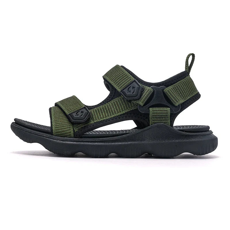 Boys Sports Sandals Soft Rubber Sole Non Slip Lightweight Breathable Kids Summer Outdoor Beach Running Casual Shoes 30-38