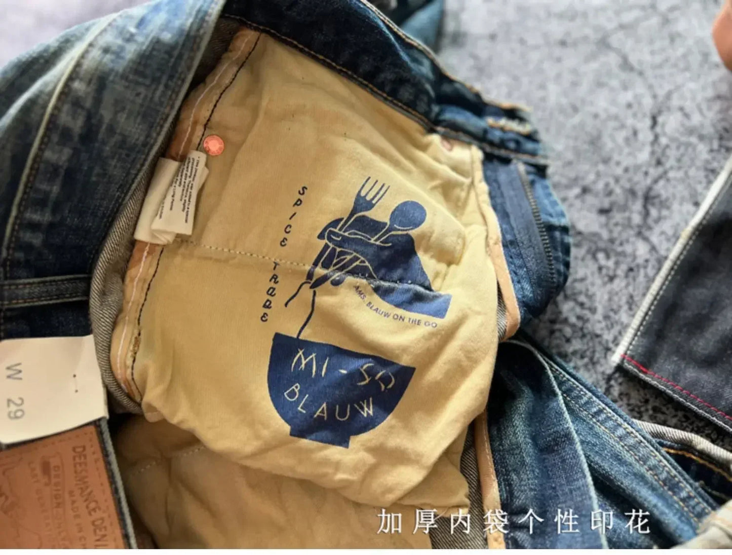 Heavyweight Heavy Washed Denim Jeans for Men Autumn Winter Vintage Selvedge Soft Loose Straight Pants 100% Cotton Y2k Youth Male