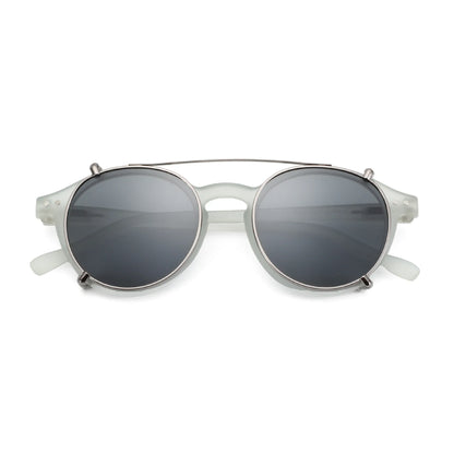 Steampunk Style Clip On Sunglasses for Men Women Anti Blue Light Glasses+Polarized Clip Fashion/Retro Computer Eyewear