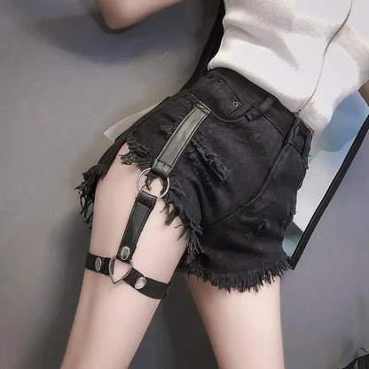 Sexy With Waist Pocket Denim Shorts for Women New In Wholesale Japanese 2000s Style Elasticty Normal Kpop Short Jean Pants Woman