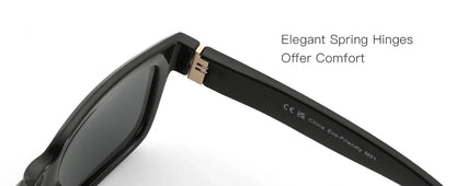 Popular Rectangle Prescription Sunglasses Polarized Square Myopia Progressive Optical Sun Glasses for Women Men