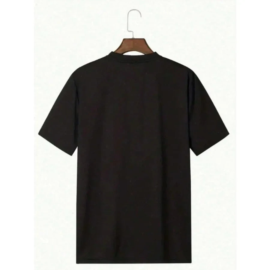AllSaints Tokyo Underground London T-Shirt Minimalist Black Tee With Japanese & English Text